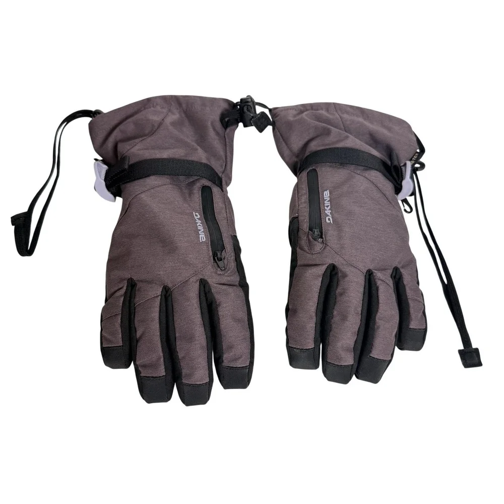 Dakine Sequoia Gore-Tex Gloves Womens 6.5 Small Gray Ski Snowboard Insulated